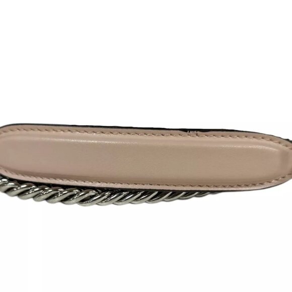 FENDI Shoulder Bag Cross Body leather Chain Canai mini used - Picture 9 of 9